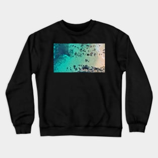 Ocean Abstract Crewneck Sweatshirt